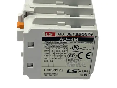 New | in-Stock LS Industrial Systems, Altech AU-4M-22,AU4M-22 Contact Blocks Michigan US | Maverick Industrial Sales #1390653