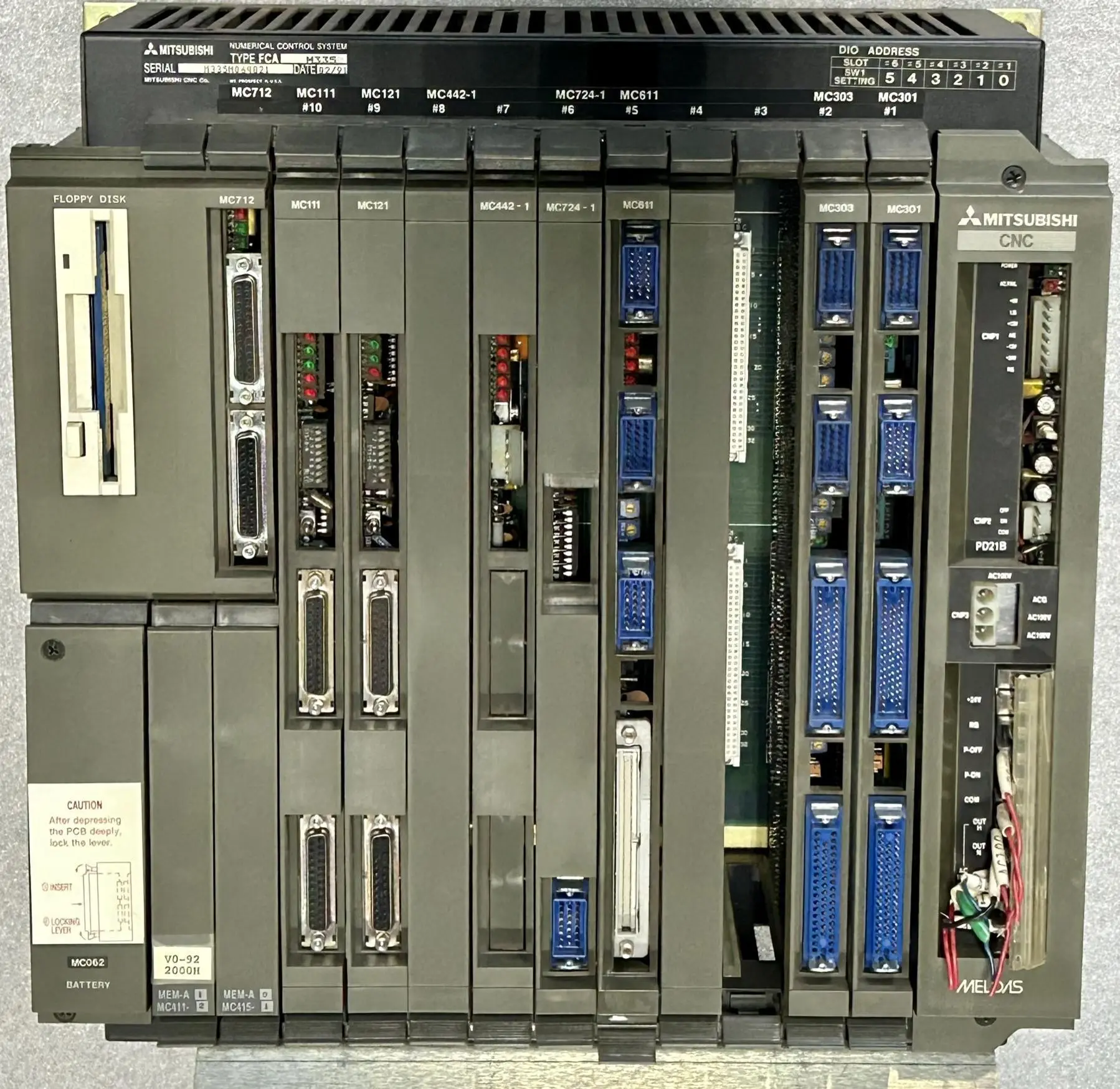 Used 1991 MITSUBISHI FCA M335 Programmable Logic Controllers