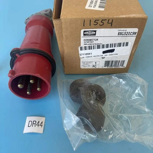 Used HUBBELL WIRING DEVICE-KELLEMS HBL520C9W Electrical Fittings | J&J Industrial Supply #544471