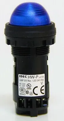 IDEC HW1P-2FQD-S-24V HW1P-2FQD-R-24V Panel Indicators & Lamps | ANACAPA EQUIPMENT BROKERS, INC (4)