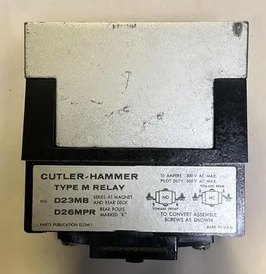 Used CUTLER-HAMMER D23MB Miscellaneous Equipment (Electrical & Power) | Surplus Asset Holdings #1198240