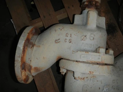 Annin 6" 300 Class WCB Steel Control Valve