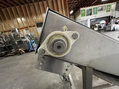 Incline Conveyor with Hopper