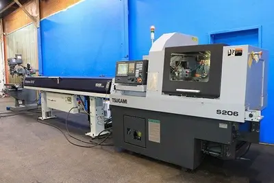 2011 TSUGAMI S206 Swiss Type Automatic Screw Machines | Midstate Machinery (3)