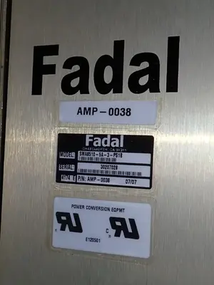 USED 2007 FADAL SMA85105A3PS1B