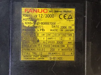 USED 2006 FANUC A06B0143B088
