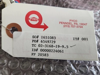 NEW PYCO 02-3168-19-9.5