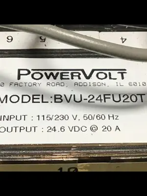 USED POWER VOLT BVU-24FU20T8