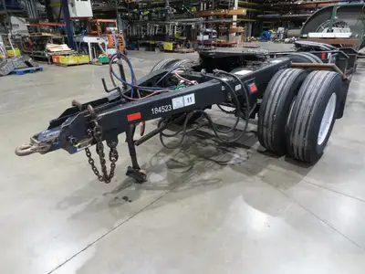 Great Dane Convertor Dolly 25000lbs Semi Truck Trailer Single Axle ABS Spring