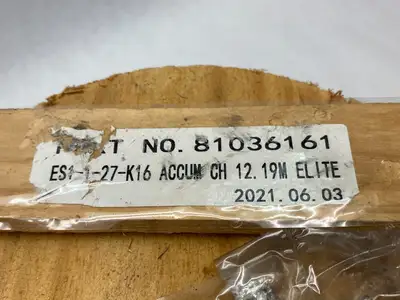 USED BOSCH REXROTH ACCUMULATION ROLLER CHAIN 1/2"X5/16"ST ESD