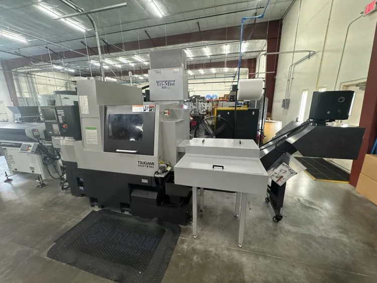 Used 2022 TSUGAMI SS327-III-5AX Swiss Type Automatic Screw Machines California US | Machinery Network #788611