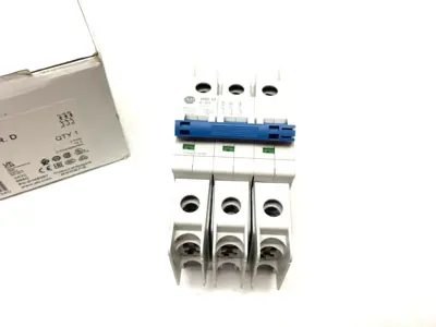 USED ALLEN-BRADLEY SER. D CIRCUIT BREAKER 3-POLE 16A