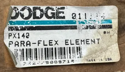 NEW DODGE PX140 PARA-FLEX ELEMENT 011114