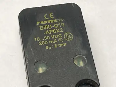 Bi8U-Q10-AP6X2 | Turck  Inductive Sensor 200mA 10-30VDC 1662001 -  Used