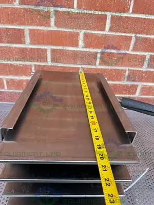 NEW LYOPHILIZER / DRY FREEZER STOPPERING SHELVES 20.5" X 11.5" X 14.5"