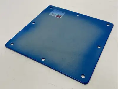 F66LP | Hoffman  Closure Plate Hinged-Cover Lay-In Wireway 6.00x6.00 Blue - New Other