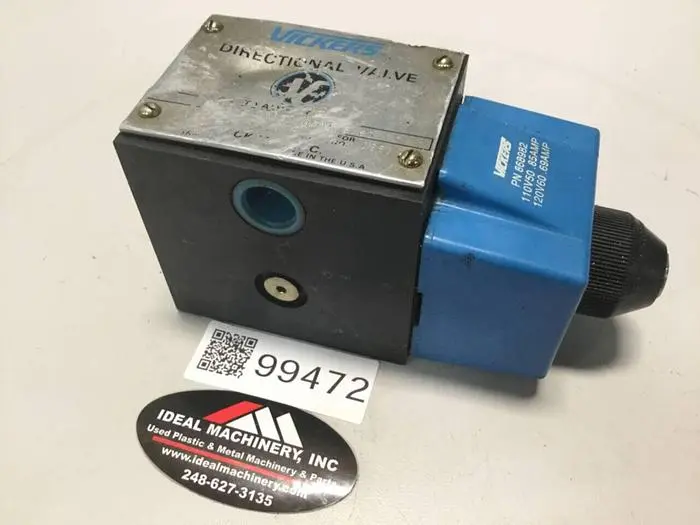 Used VICKERS 879249DG4S4012AB60 Valves/Fittings Michigan US | Ideal Machinery #604545