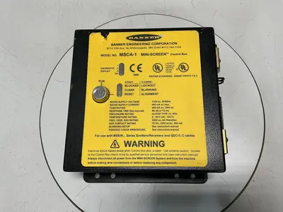USED BANNER ENGINEERING MSCA-1