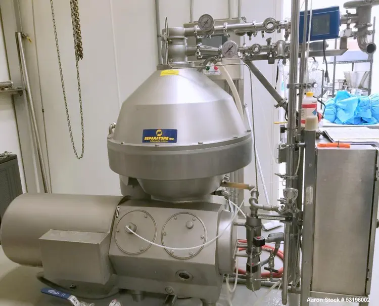 Used ALFA LAVAL BMRPX714 Centrifuges Illinois US | Aaron Equipment #84595