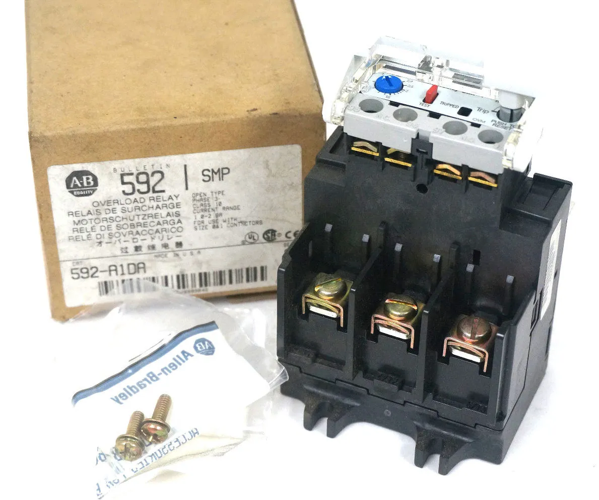 NEW ALLEN BRADLEY 592-A1DA OVERLOAD RELAY 592A1DA