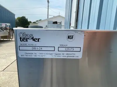 Used Glastender Used 24" Glastender Stainless Steel Under Bar Drainboard - SS106 Underbar Equipment Illinois US | Falcon Restaurant Supply #1375952