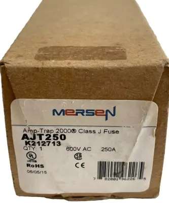 NEW MERSEN AJT250 FUSE 600V 250A