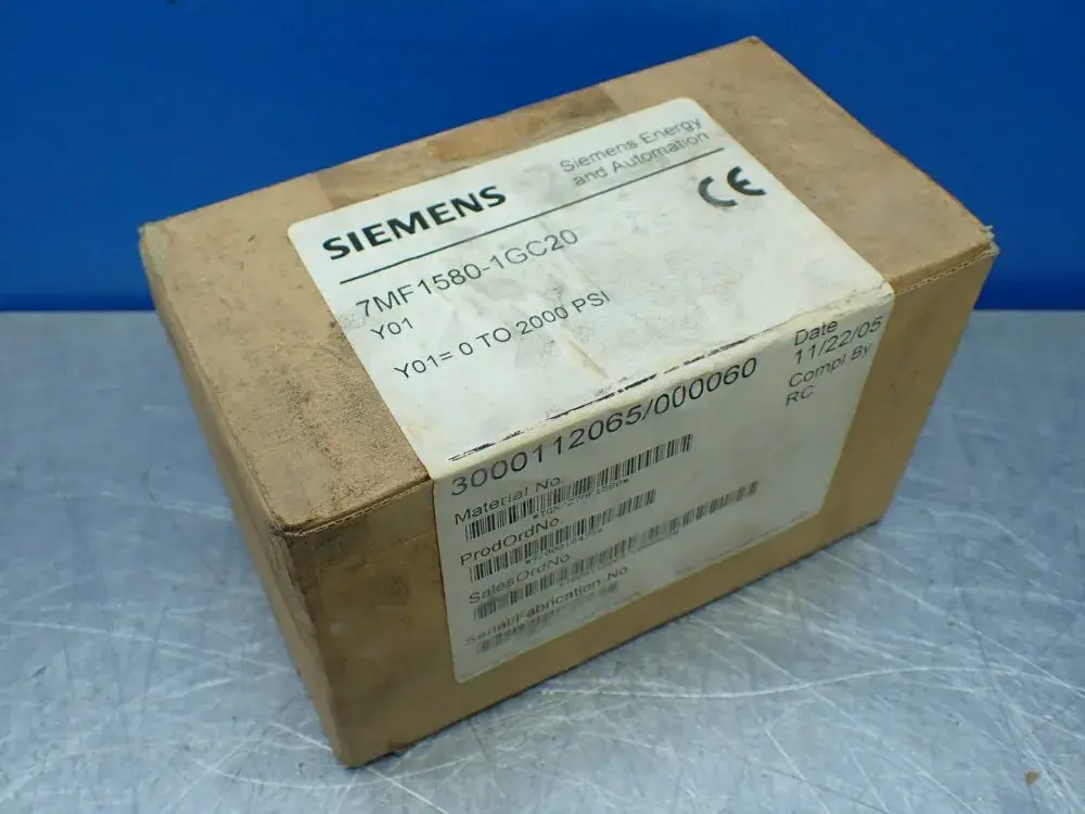 NEW SIEMENS 7MF15801GC20