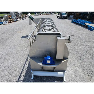 Hosokawa Bepex Rietz Stainless Thermascrew Dryer Thermal Screw Blancher