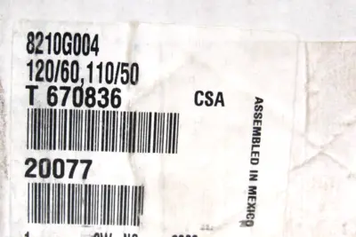 NEW ASCO 8210G004 SOLENOID VALVE 120/60
