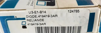 RELIANCE 419419-3AR DIODE VTAC/BACK. Loc4D30