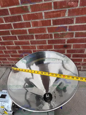 NEW INOXPA INOXPA PROLAC HCPN 40-150 HYGIENIC CENTRIFUGAL PUMP 5 HP MOTOR W/ POWDER HOPPER