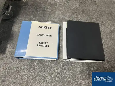 USED Ackley Ackley Cantilever Tablet Printer with Tablet Feeding System Eriez D30A.
