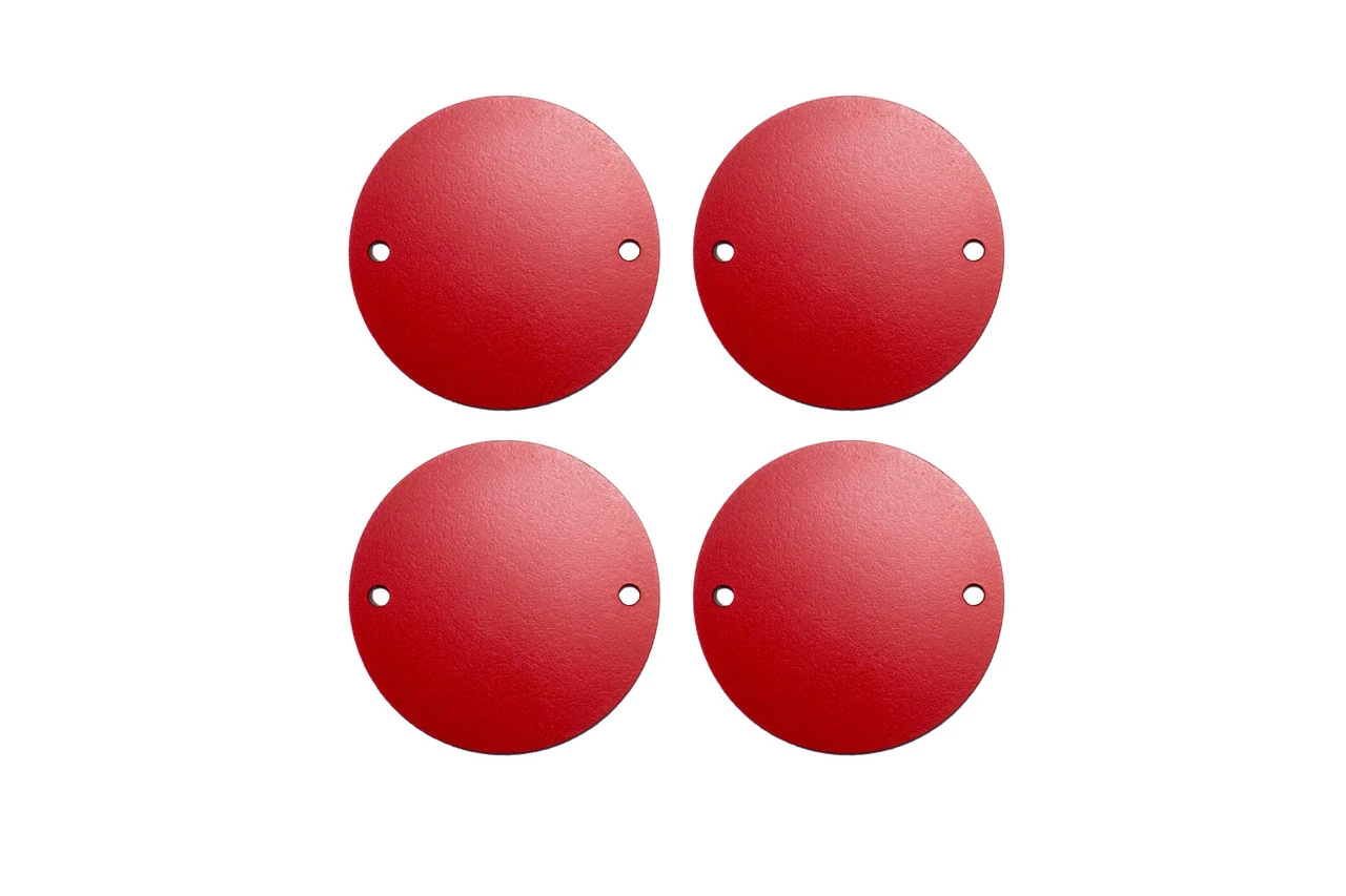 4 pc Phenolic Zero-Clearance Insert Ring Set for Router Plates