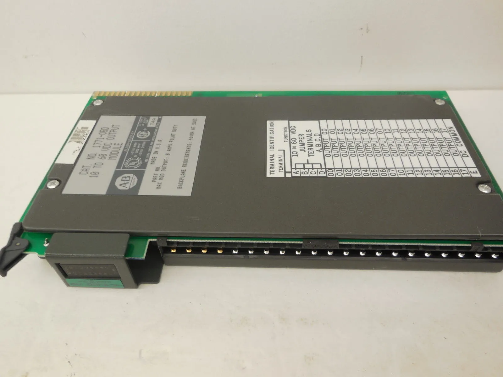 USED ALLEN BRADLEY 1771-0BD OUTPUT MODULE 17710BD