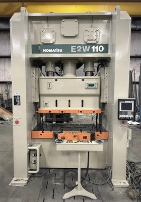 USED 2002 KOMATSU PRESSES KOMATSU E2W110 PRESS