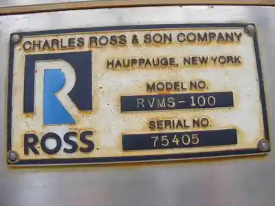 USED ROSS RVMS-100