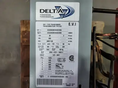 New | in-Stock DELTA CD3C0030VHA6XXBG Transformers British Columbia CA | Lenmark #265238