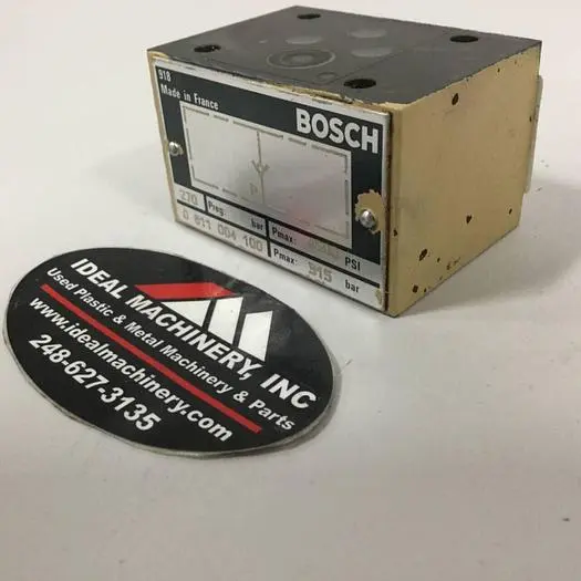 Used BOSCH 0 811 004 100 Valves/Fittings Michigan US | Ideal Machinery #578534