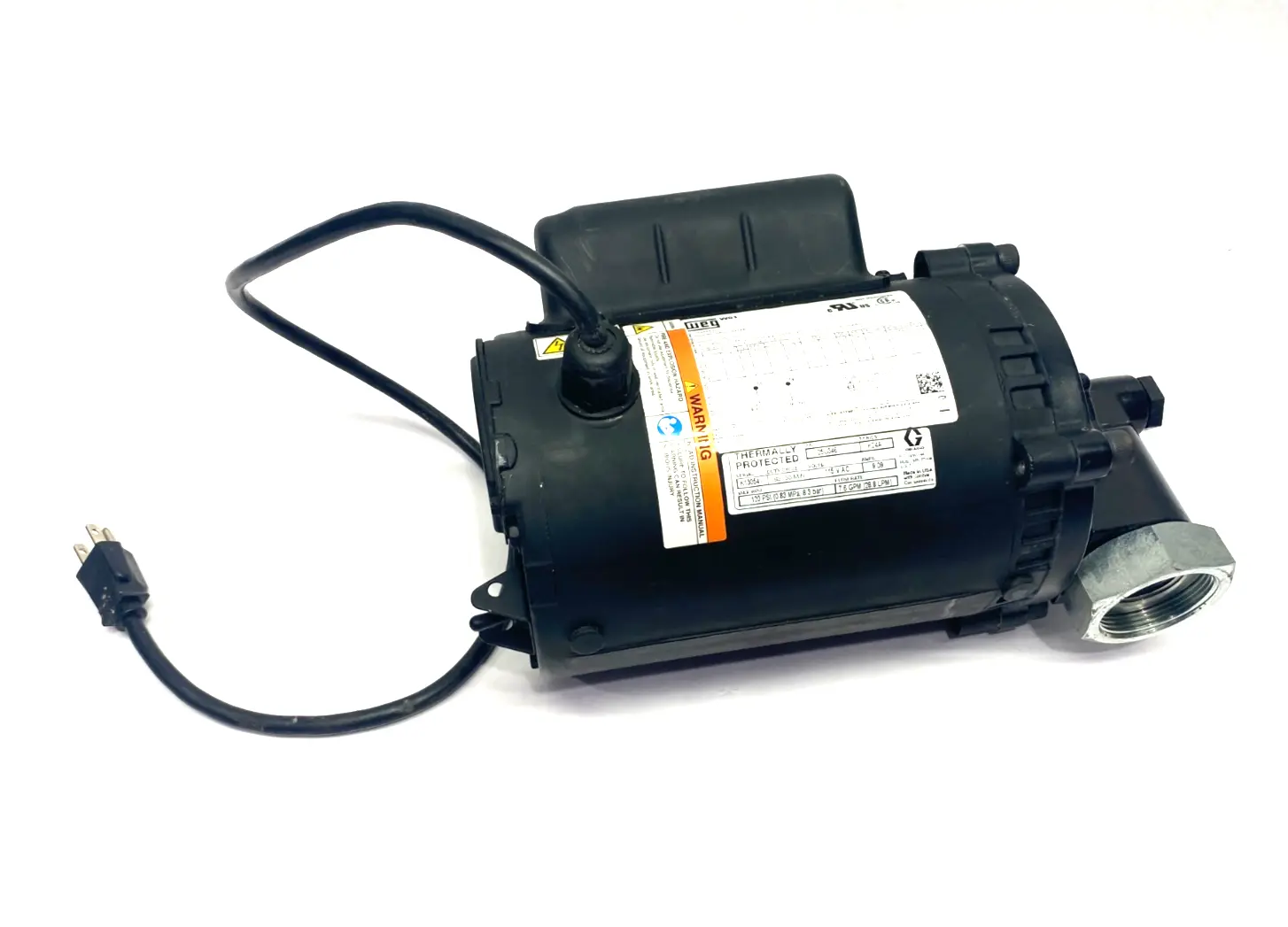 25U346 | Graco  EGP Transfer Pump 8 gpm 115VAC - New Other