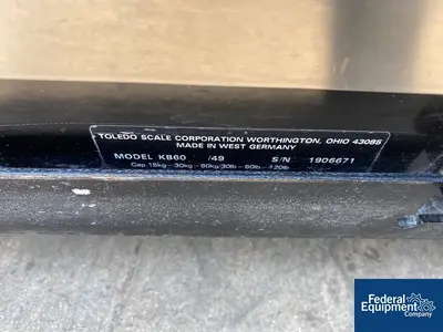 USED Mettler Toledo Mettler Toledo ID5 MultiRange Floor Scale