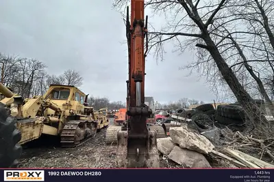 Used 1992 DOOSAN DH280 Excavators Pennsylvania US | Proxy Equipment #1382895