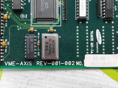 USED SAMSUNG AEROSPACE VY-AXIS VME-AXIS H2 REV-001-002