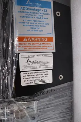 Avtron DC0001-1Z00-J Addvantage-32 Microprocessor Digital Dc Drive STOCK 1737B