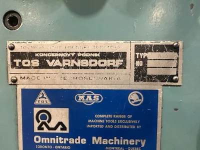 1987 TOS VARNSDORF W75 Boring Mills, BORING MILL, HORZ, TABLE TYPE, CNC | Brampton (8)