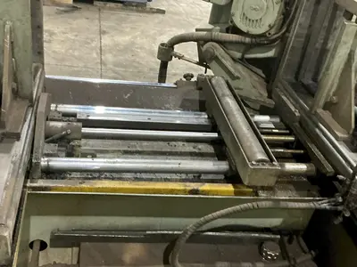 18" X 27" HYDMECH MODEL #S25-A HORIZONTAL SWIVEL MITER AUTOMATIC BAND SAW: YOBRO #25047
