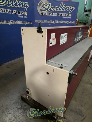 Used GMC HS-1010MD Power Squaring Shears (Gauge) California US | Sterling Machinery Exchange #1467184
