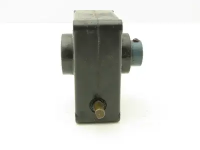 Torque Transmission SW-1 Worm Gear Speed Reducer 48:1 Mini Gearbox Hollow Shaft