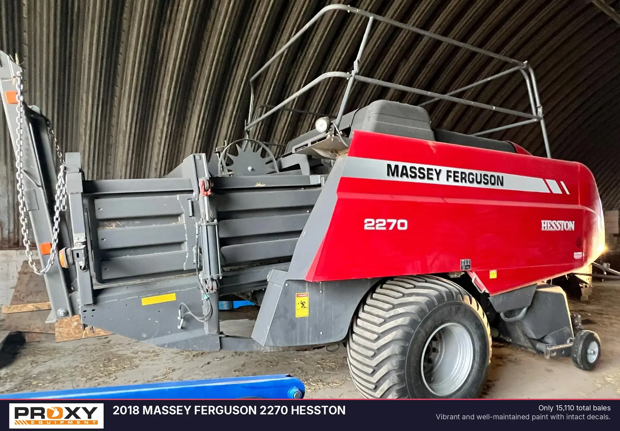 Used 2018 MASSEY FERGUSON 2270 HESSTON Square Balers Utah US | Proxy Equipment #1385305