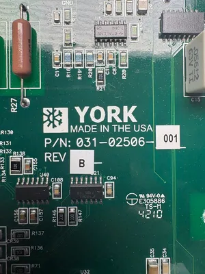 Used YORK 031-02506-001 Misc Electrical & Power Parts South Carolina US | ESS Industrial Equipment Sales #1470182