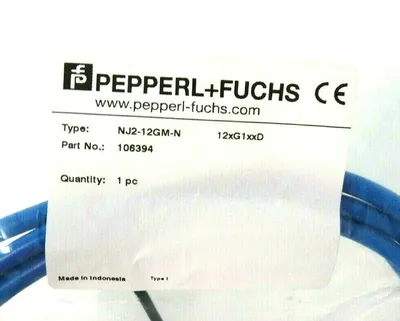 NEW PEPPERL & FUCHS NJ2-12GM-N INDUCTIVE SENSOR NJ212GMN